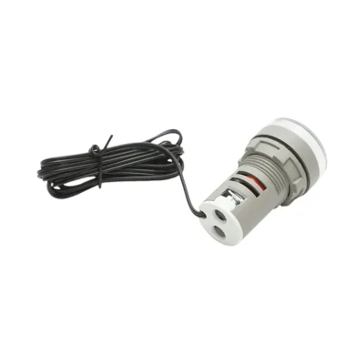 Indicatore digitale di temperatura con sonda LED bianca 220V/380V AC Ø 22mm Breckner Germany - immagine 2
