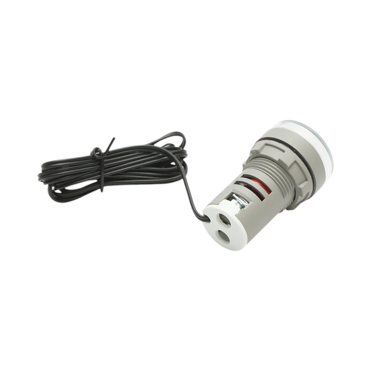 Indicatore digitale di temperatura con sonda LED bianca 220V/380V AC Ø 22mm Breckner Germany - immagine 2