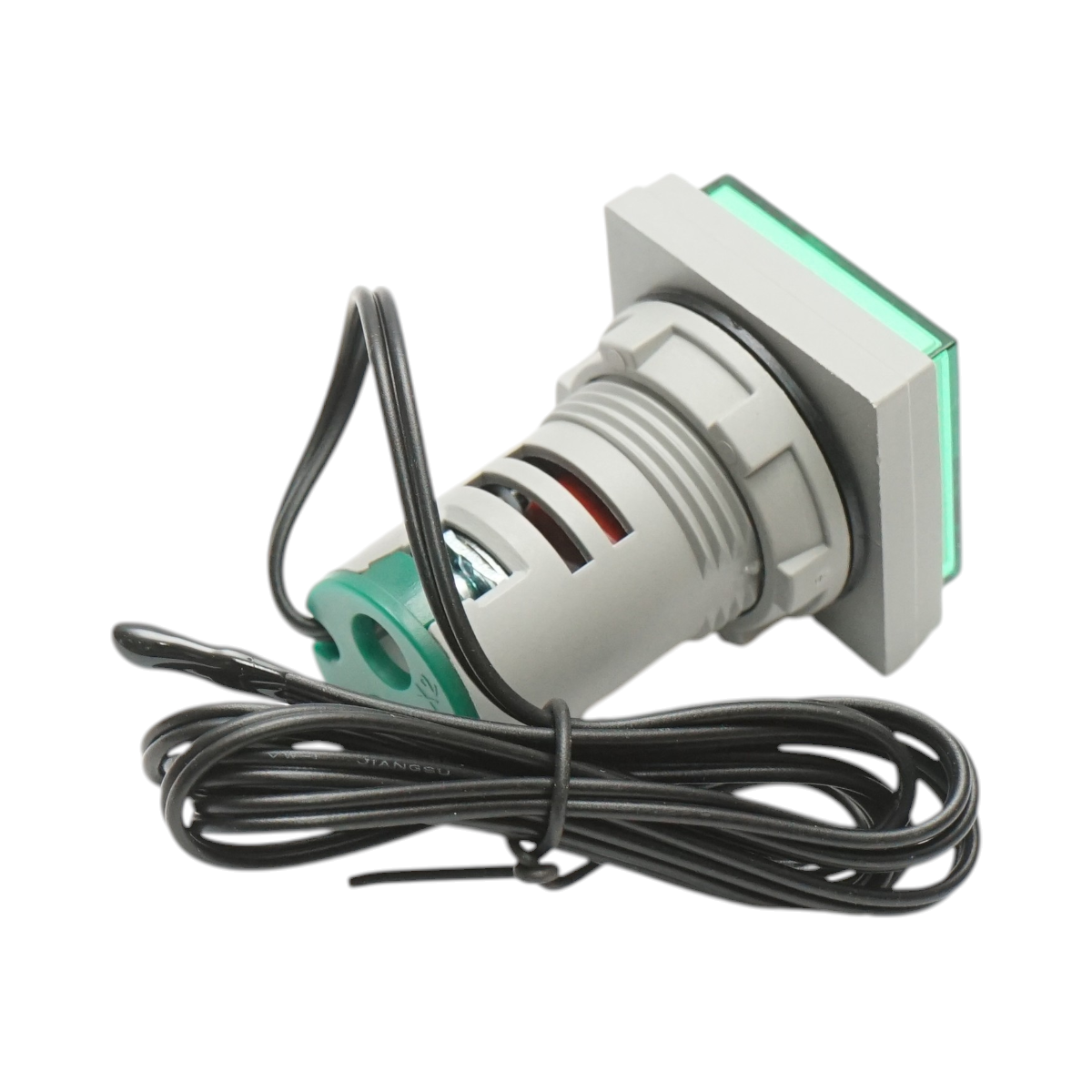 Indicatore digitale di temperatura con sonda LED verde 220V/380V AC Ø 22mm Breckner Germany - immagine 5