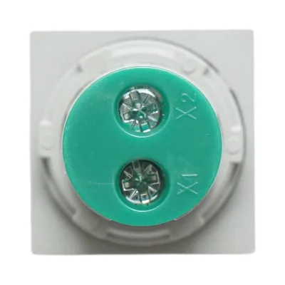 Indicatore digitale voltmetro a LED verde 50-500V AC Ø 22mm Breckner Germany - immagine 4
