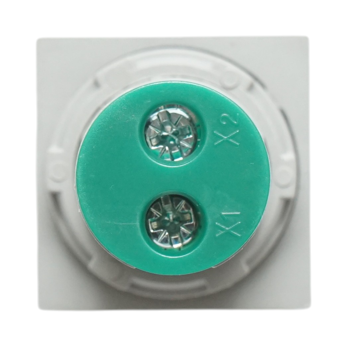 Indicatore digitale voltmetro a LED verde 50-500V AC Ø 22mm Breckner Germany - immagine 4