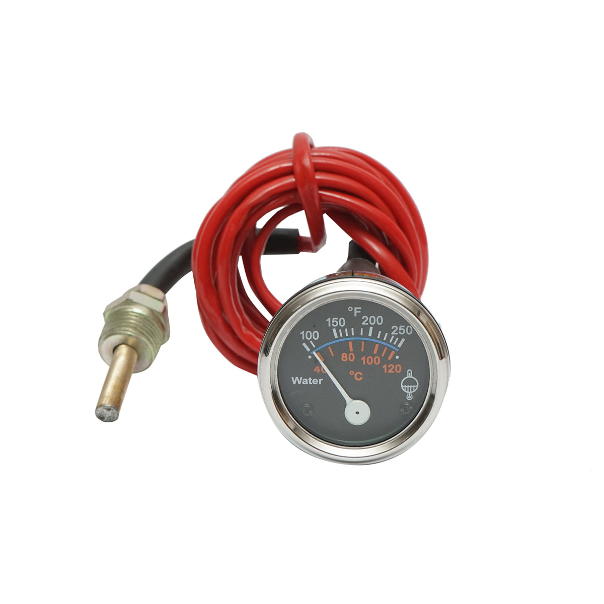 Indicatore meccanico della temperatura dell'acqua con sonda universale Breckner Germany - immagine 2