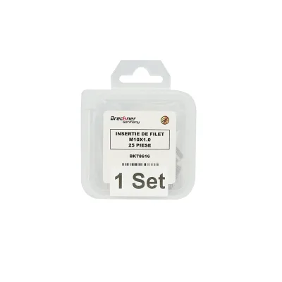 Inserto elicoidale per riparare filetti M10x1.0mm 25 pezzi Breckner Germany - immagine 4