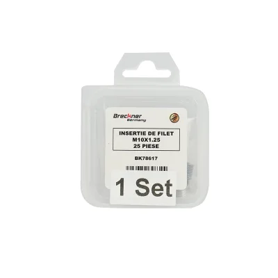 Inserto elicoidale per riparare filetti M10x1.25mm 25 pezzi Breckner Germany - immagine 4