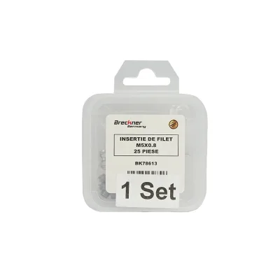 Inserto elicoidale per riparare filetti M5x0.8mm 25 pezzi Breckner Germany - immagine 4
