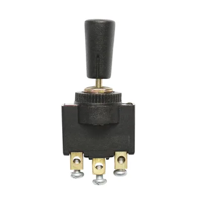 Interruttore a 3 posizioni con leva e staffa metallica 12-24 V CC/10 A, 125-250 V CA/2 A Breckner Germany