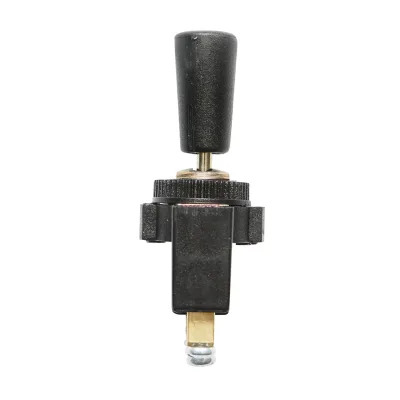 Interruttore a 3 posizioni con leva e staffa metallica 12-24 V CC/10 A, 125-250 V CA/2 A Breckner Germany - immagine 2