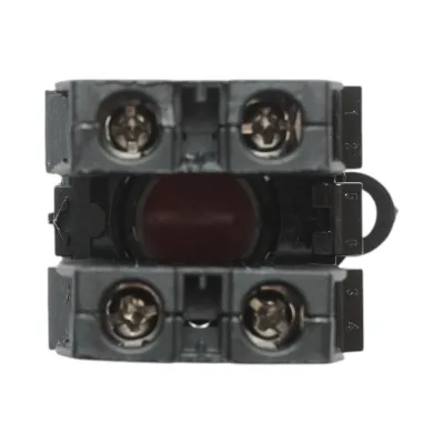 Interruttore a pulsante con ritorno 1NO+1NC rosso, 10A/600V AC, 1A/250V DC LA42 Breckner Germany - immagine 5