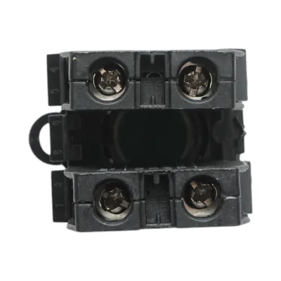 Interruttore a pulsante con ritorno 1NO+1NC verde, 10A/600V AC, 1A/250V DC LA42 Breckner Germany - immagine 5