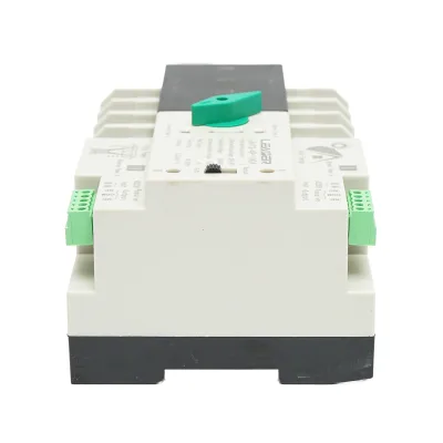 Interruttore ATS trifase 400V Dual Power, sezionatore automatico da pannelli fotovoltaici a rete ATS-4P-63A Leader - immagine 4