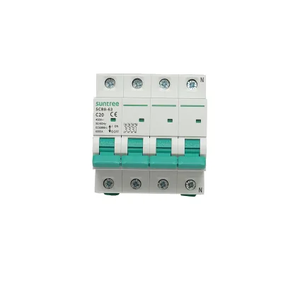 Interruttore automatico con fusibile tipo 3P+N, 20A 400VAC Suntree