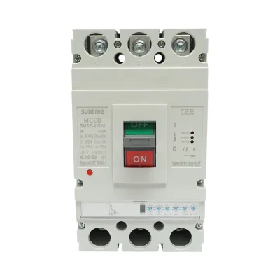 Interruttore automatico MCCB 400 V CA, 3P 400 A, SM8E-400M Suntree