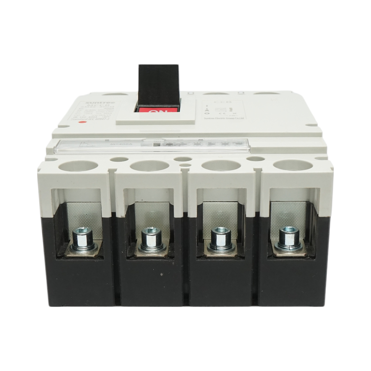 Interruttore automatico MCCB 400 V CA, 4P 400 A, SM8E-400M Suntree - immagine 2