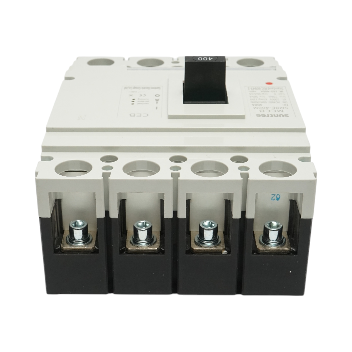 Interruttore automatico MCCB 400 V CA, 4P 400 A, SM8E-400M Suntree - immagine 4