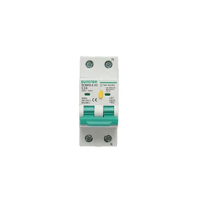 Interruttore automatico tipo 1+N, 16A 400VAC Suntree