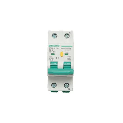 Interruttore automatico tipo 1+N, 20A 400VAC Suntree