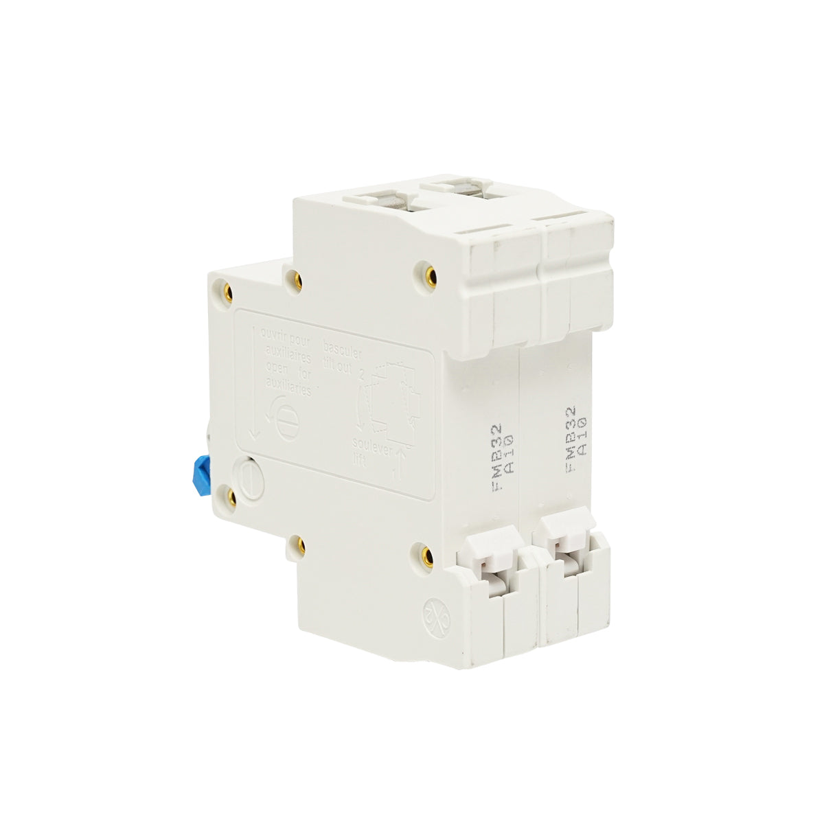 Interruttore automatico tipo 2P-32A-415VAC Leader - immagine 3