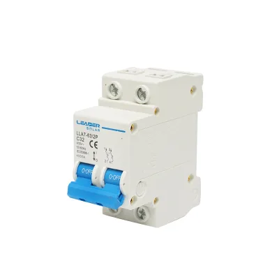 Interruttore automatico tipo 2P-32A-415VAC Leader - immagine 2