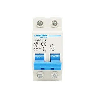 Interruttore automatico tipo 2P-40A-415VAC Leader