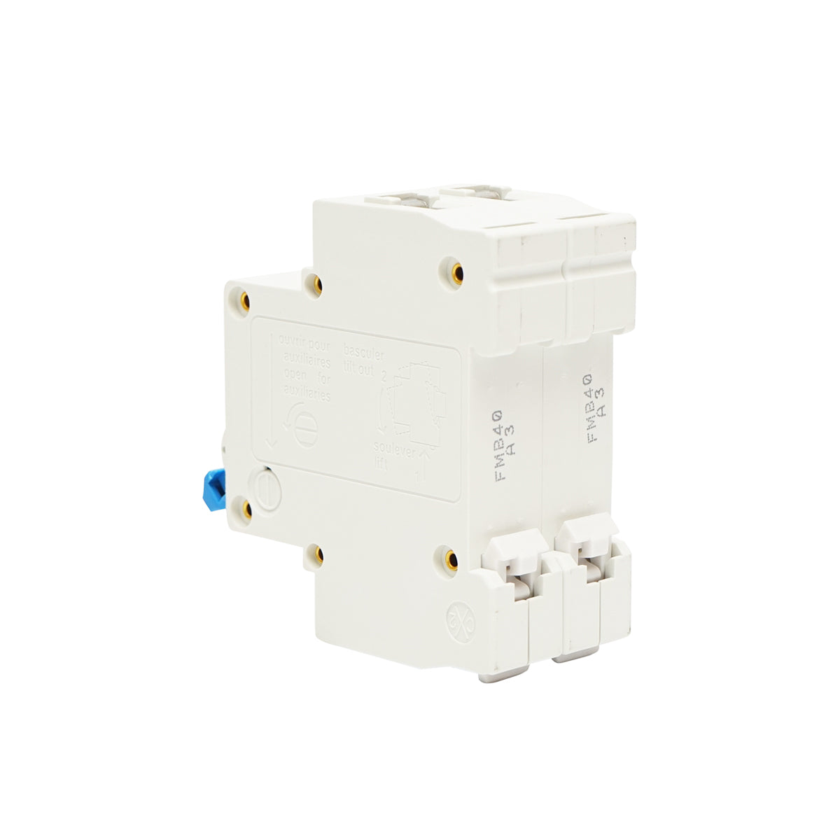 Interruttore automatico tipo 2P-40A-415VAC Leader - immagine 3