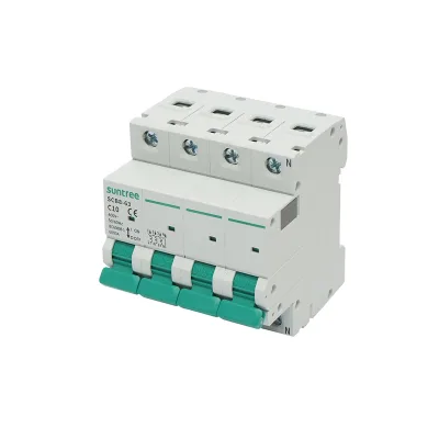 Interruttore automatico tipo 3P+N, 10A 400VAC Suntree - immagine 2