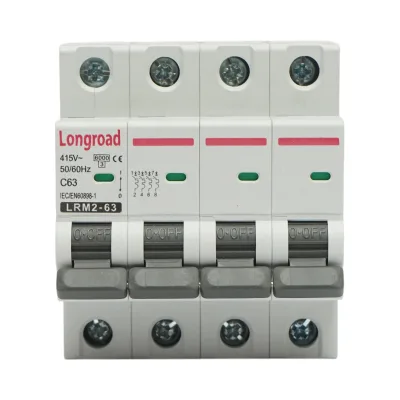 Interruttore automatico tipo 3P+N, 63A 415VAC Longroad