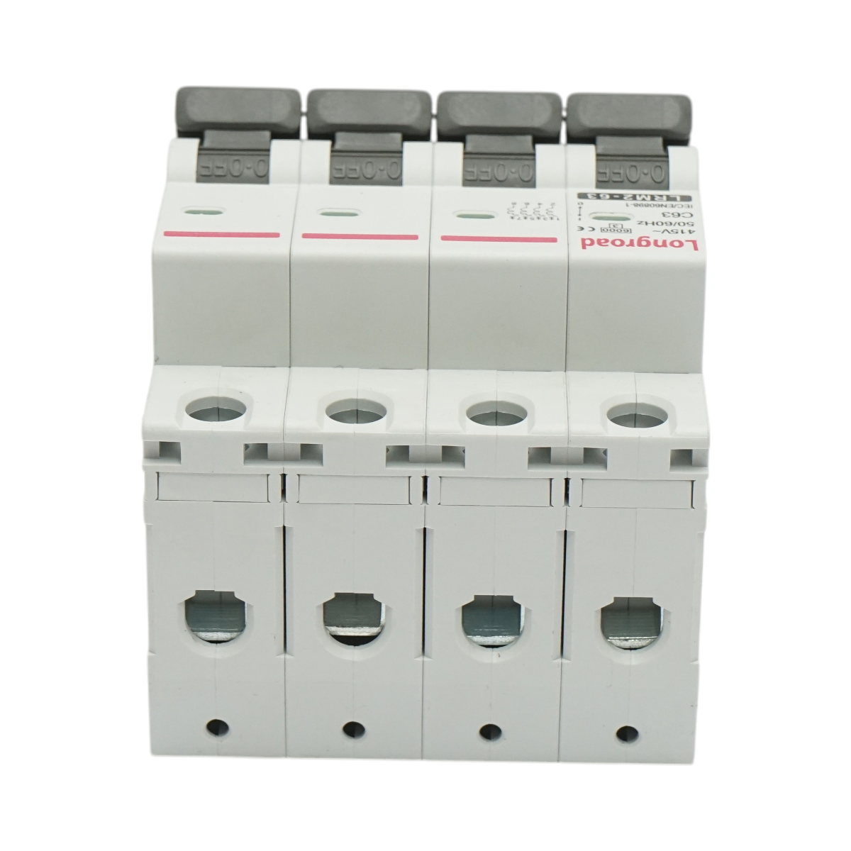 Interruttore automatico tipo 3P+N, 63A 415VAC Longroad - immagine 5