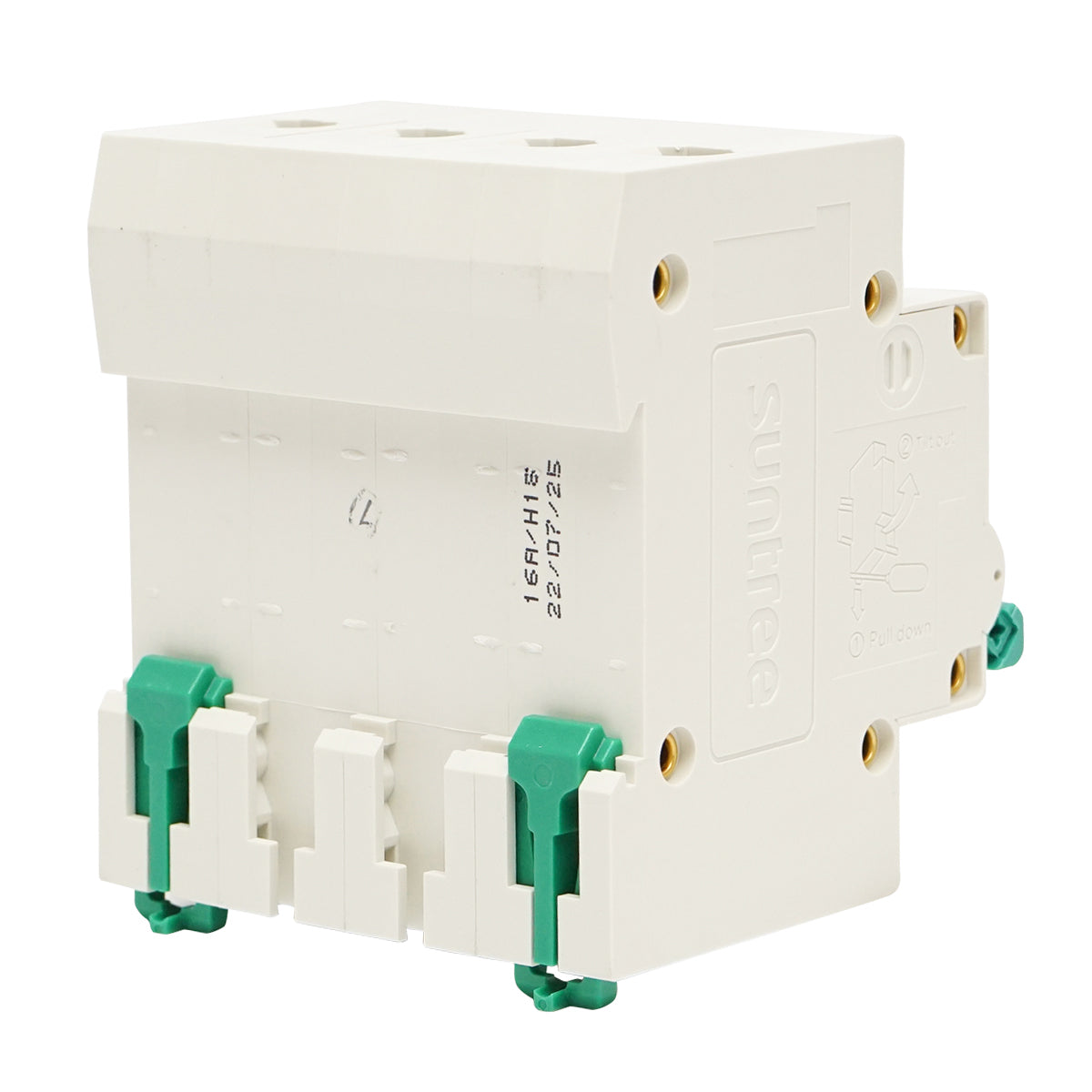 Interruttore automatico tipo 4P, 16A 400VAC Suntree - immagine 3