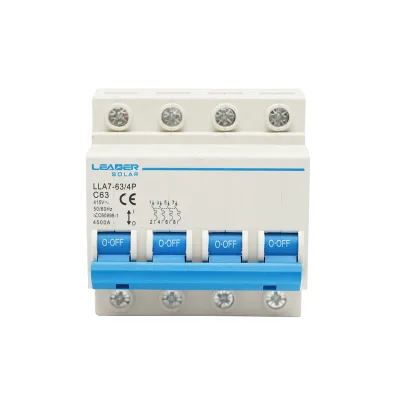 Interruttore automatico tipo 4P-63A-415VAC Leader