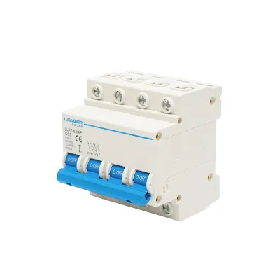 Interruttore automatico tipo 4P-63A-415VAC Leader - immagine 2