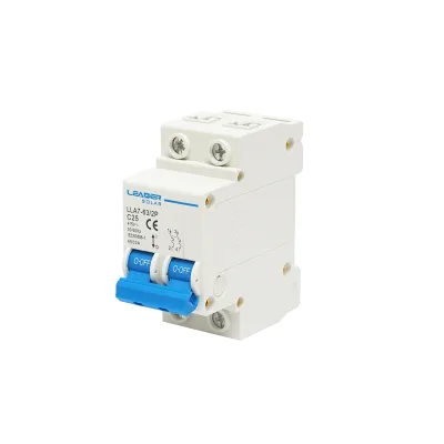 Interruttore automatico tipo fusibile 2P-32-25A-415VAC Leader - immagine 2