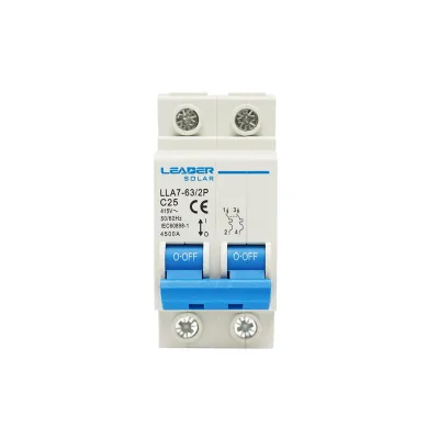 Interruttore automatico tipo fusibile 2P-32-25A-415VAC Leader