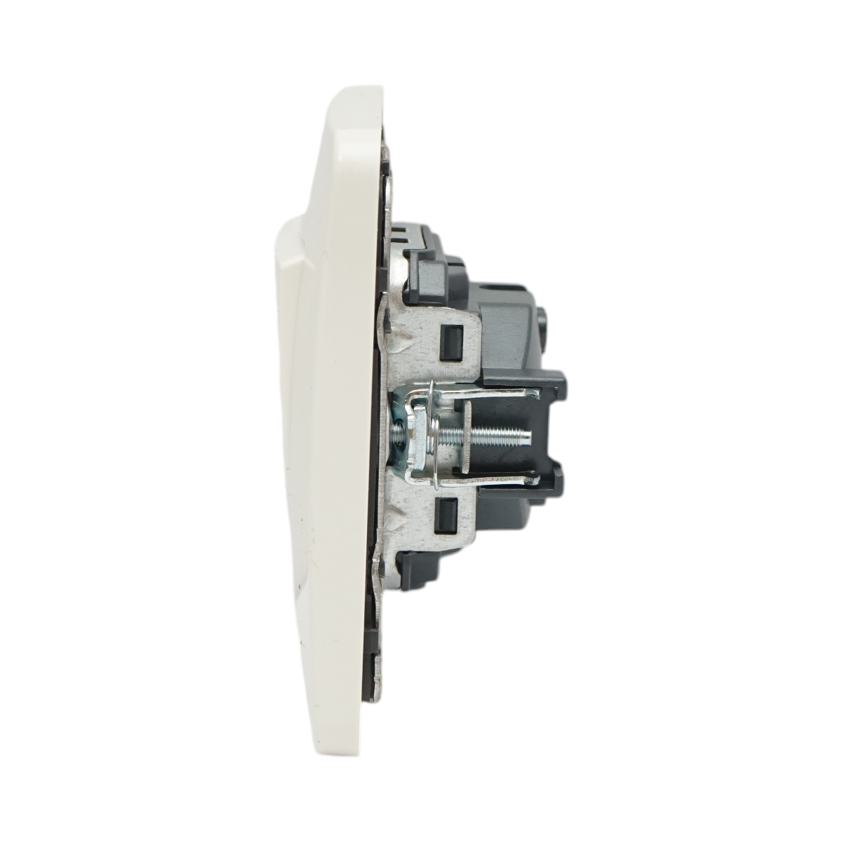 Interruttore campanello bianco da incasso 220V, 10AX, PC 80x80mm - immagine 5