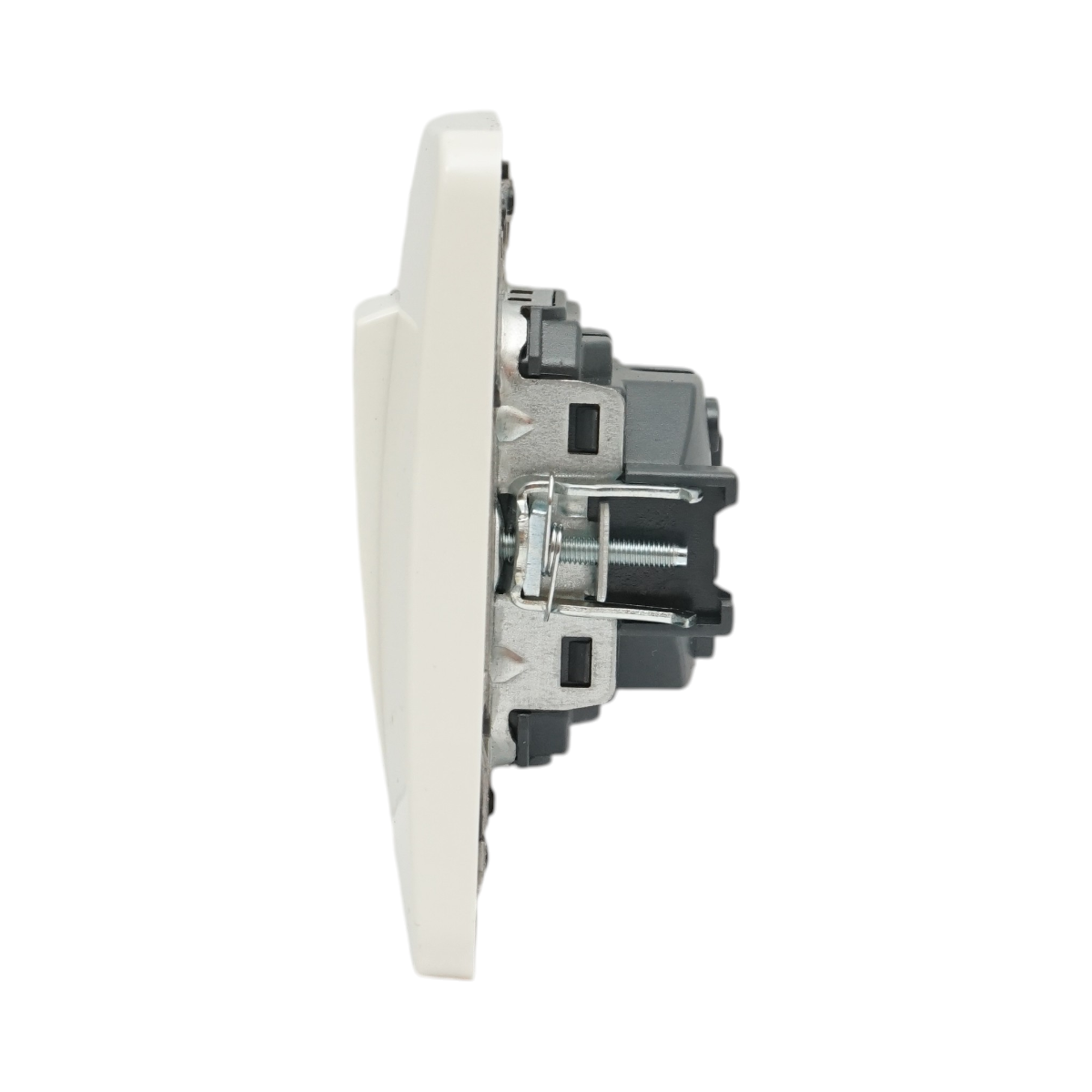 Interruttore campanello LED con reset bianco, da incasso, 220V, 10AX, PC 80x80mm - immagine 5