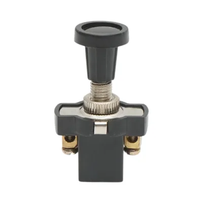 Interruttore corto 12V/5A interruttore a strappo ON/OFF con dado di serraggio in metallo