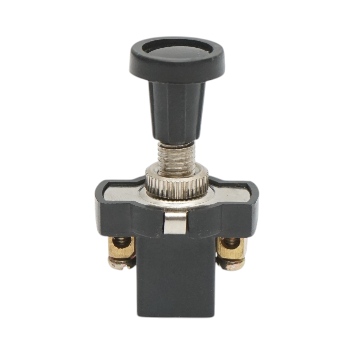 Interruttore corto 12V/5A interruttore a strappo ON/OFF con dado di serraggio in metallo