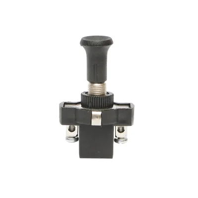 Interruttore corto 12V/5A interruttore a strappo ON/OFF con dado in plastica Breckner Germany