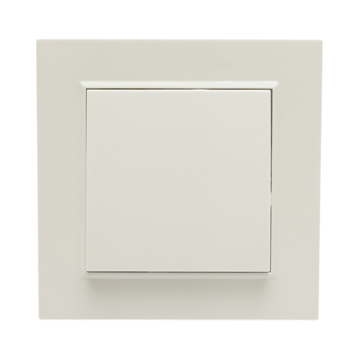Interruttore da incasso per scale bianco 220V, 10AX, ABS 80x80mm - immagine 2