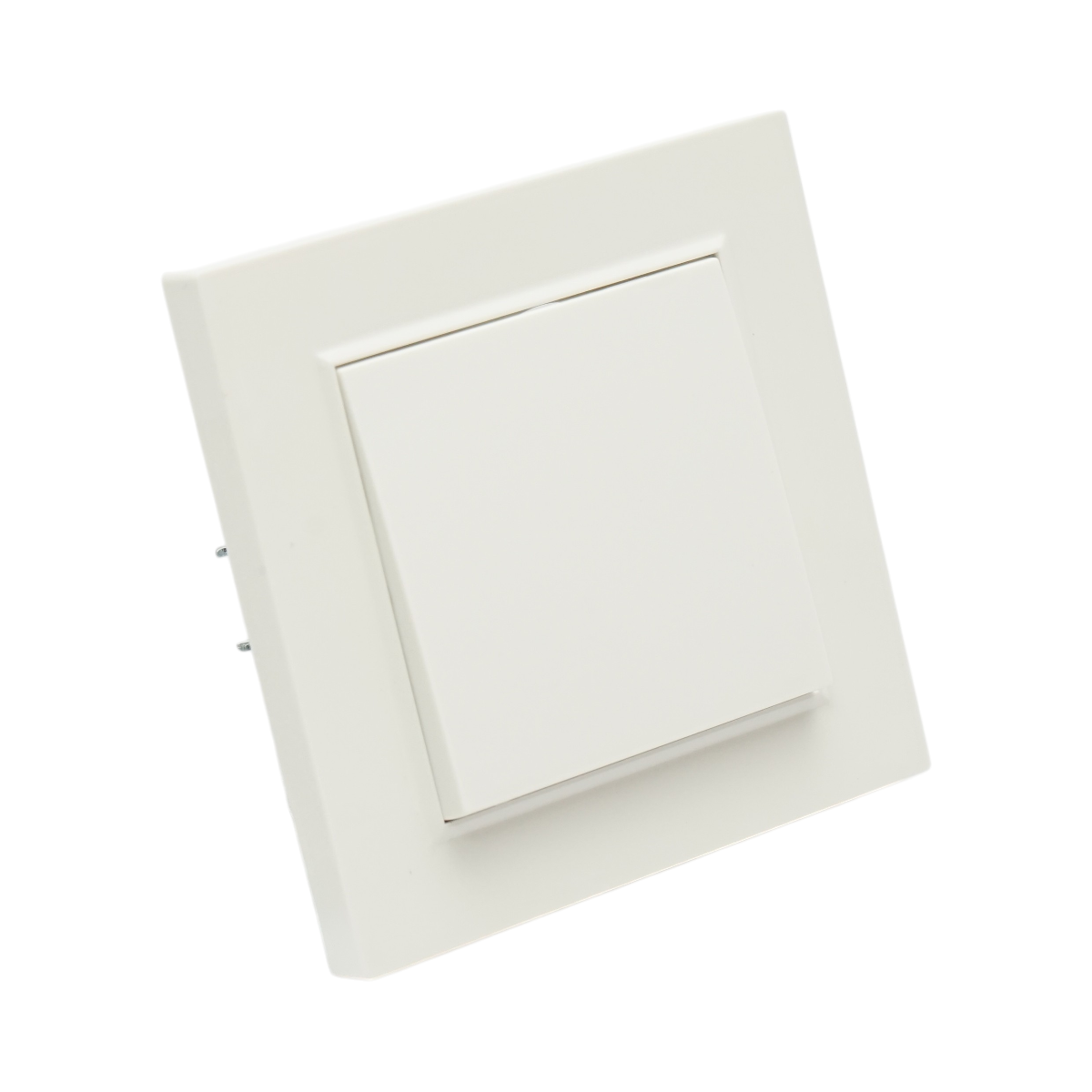 Interruttore da incasso per scale bianco 220V, 10AX, ABS 80x80mm - immagine 4