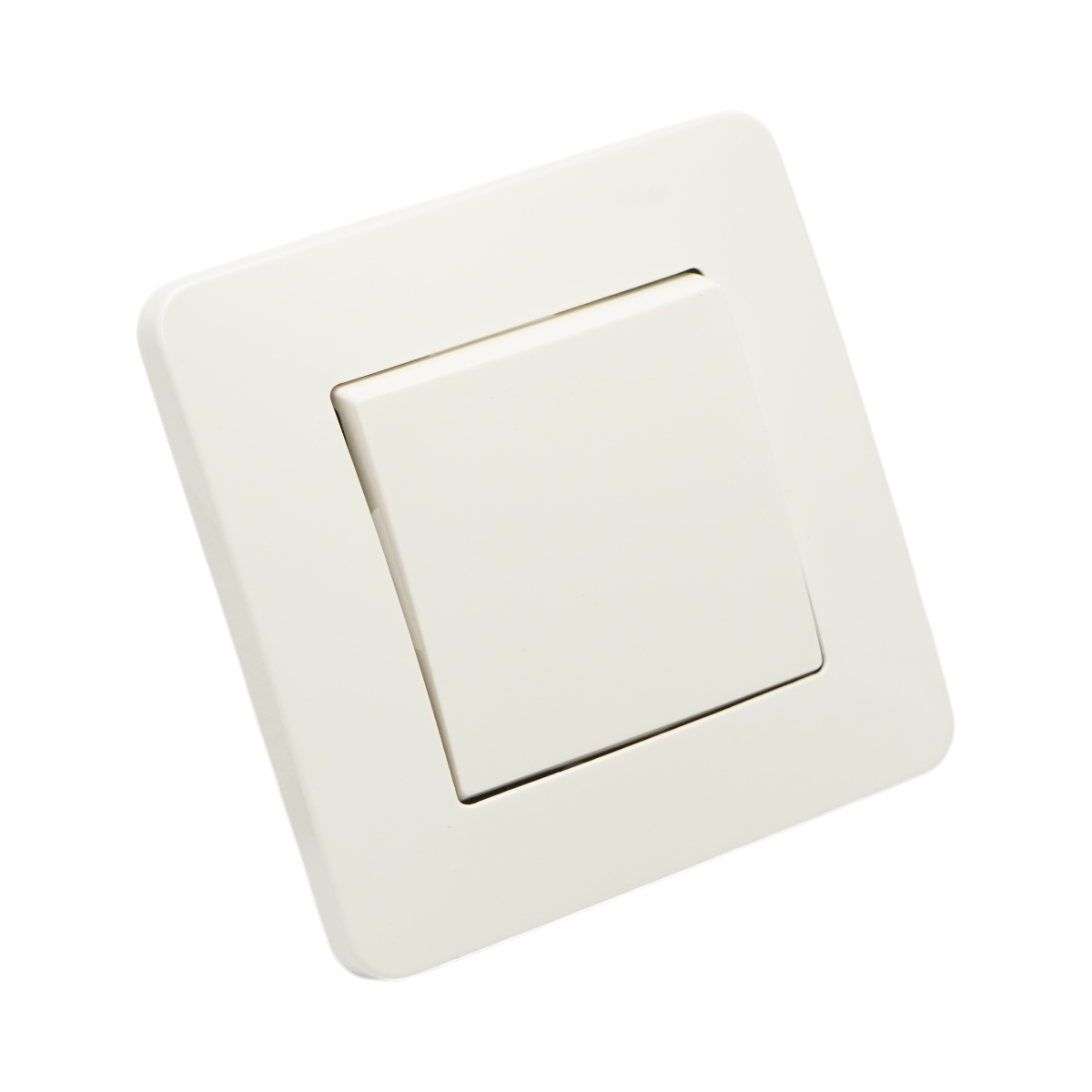 Interruttore da incasso per scale bianco 220V, 10AX, PC 80x80mm - immagine 4