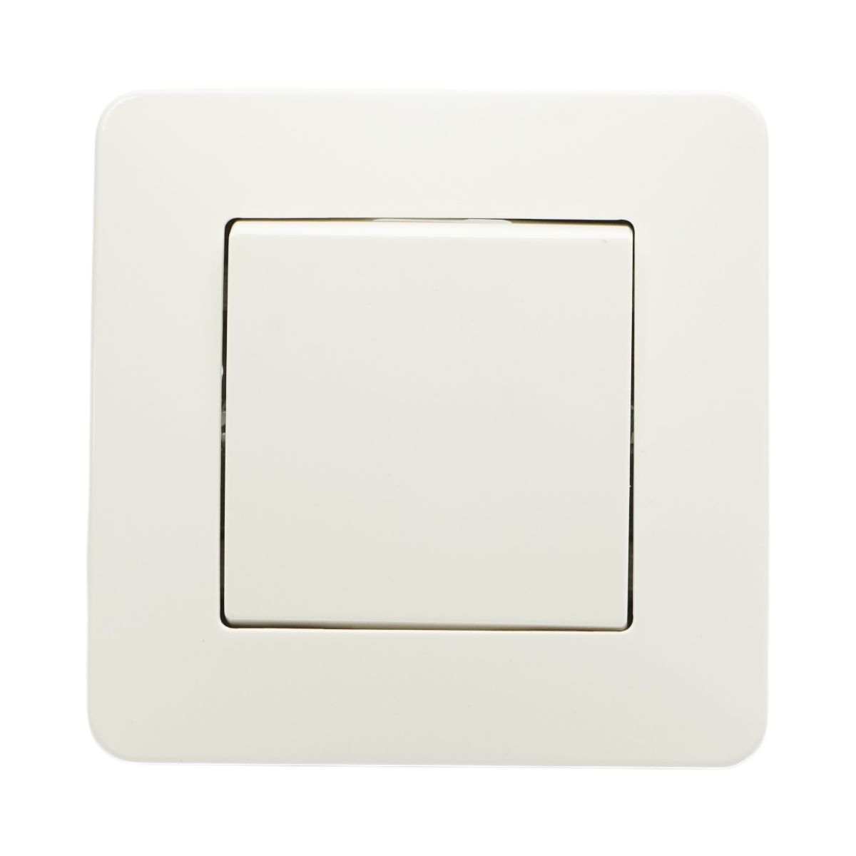 Interruttore da incasso per scale bianco 220V, 10AX, PC 80x80mm - immagine 2