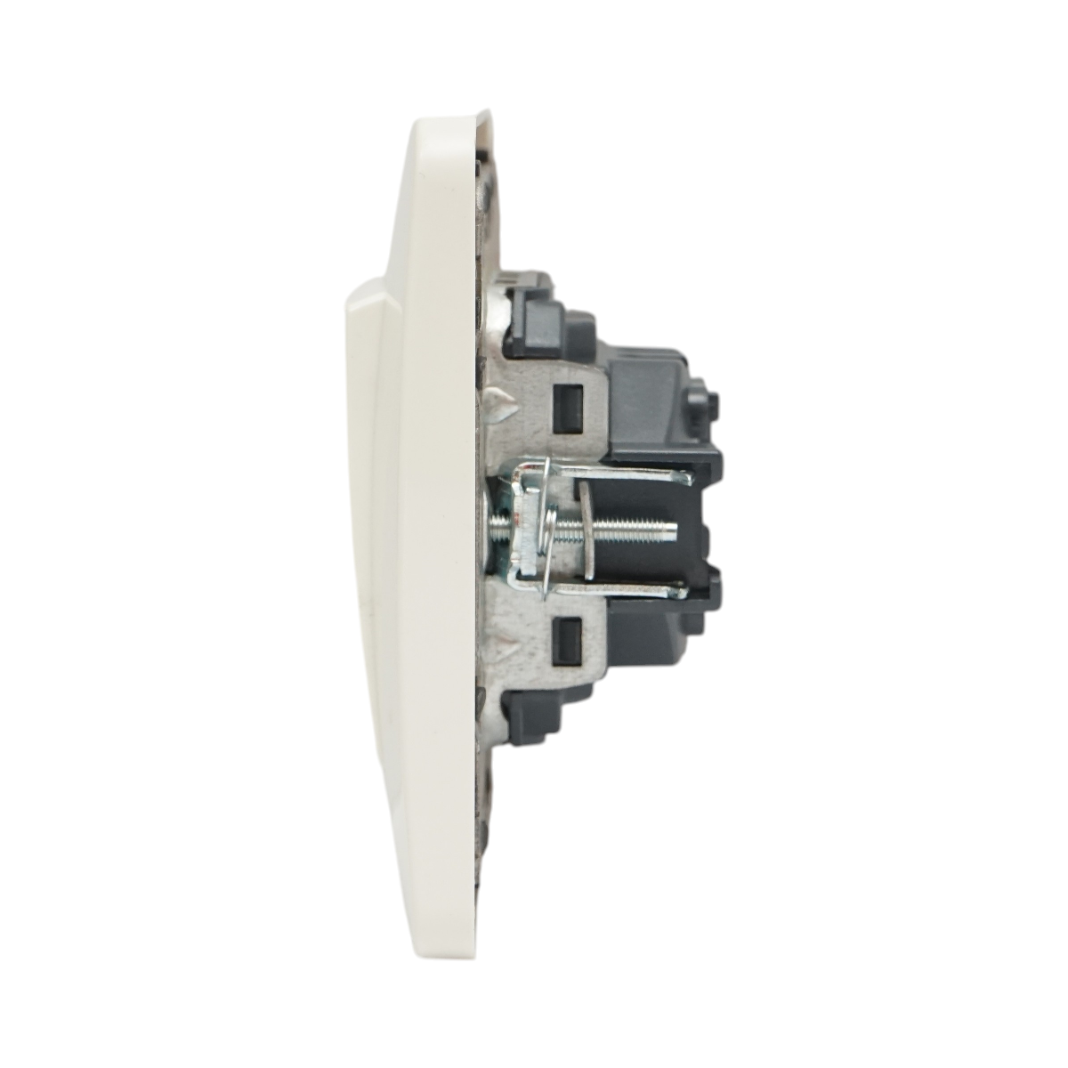 Interruttore da incasso per scale bianco 220V, 10AX, PC 80x80mm - immagine 5