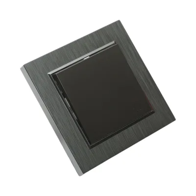 Interruttore da incasso per scale nero 220V, 10AX, ABS 80x80mm - immagine 4
