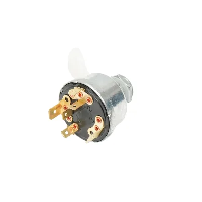 Interruttore di accensione con chiave 12V, fi 54mm, protezione dall'acqua, fi filettatura di montaggio 16mm, 6 pin per trattore forestale, Perkins, Case, Massey Ferguson - immagine 4