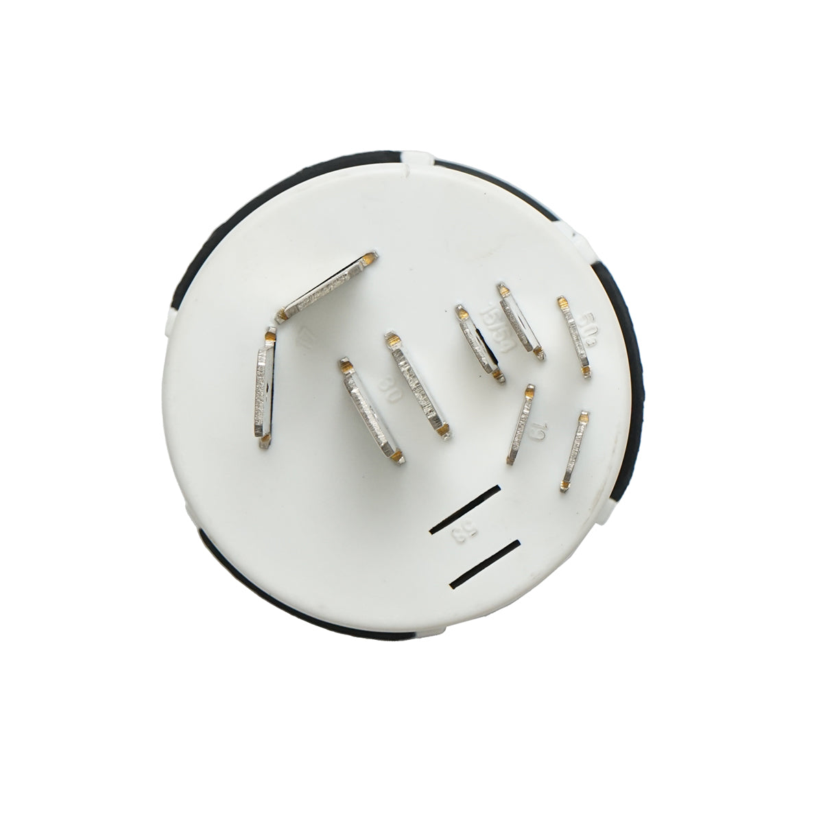 Interruttore di accensione con chiave per JCB, Case IH, Deutz, Fendt codice OEM 01171659, 01176269, 04350834, 1175809, 6JB003959001, 701/80184, 701/45500 - immagine 3