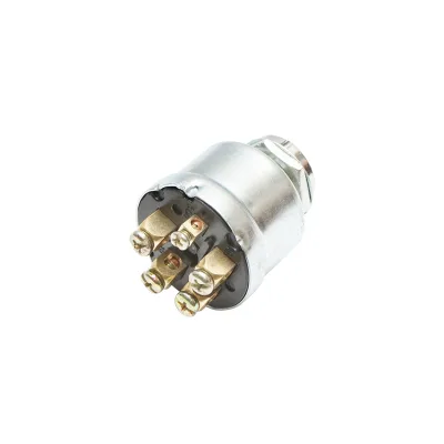 Interruttore di accensione con chiave per MAN, DAF, FENDT, CASE IH, MF 12V, 5 pin, diametro 47 mm, filettatura di montaggio 21 mm, codice OEM 342315001, X830240002000, X830315001, 794283R91, 655690302, 2998811M1 - immagine 5