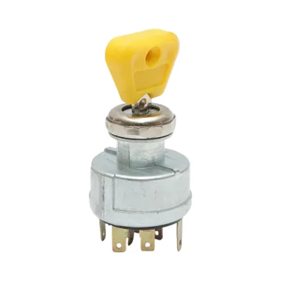 Interruttore di accensione tipo 402 con 2 chiavi per carrello elevatore Clark codice OEM 2368655, 2782017, 7004147, 5042408-38