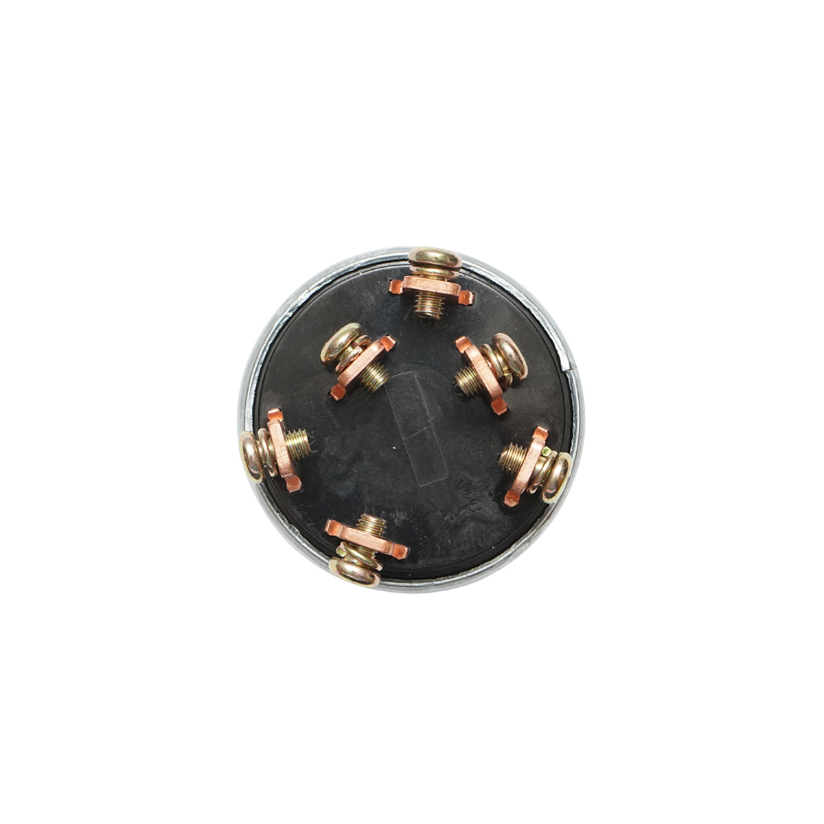 Interruttore di accensione universale 24V, fi 57mm, fi 19mm filettatura di montaggio, con 6 perni in rame OEM XL-C-003 - immagine 2