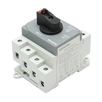 Interruttore di carico, interruttore on/off per impianti fotovoltaici 4P, 32A, 1500kV Suntree - immagine 5