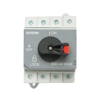 Interruttore di carico, interruttore on/off per impianti fotovoltaici 4P, 32A, 1500kV Suntree